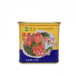 通寶優質午餐肉罐頭