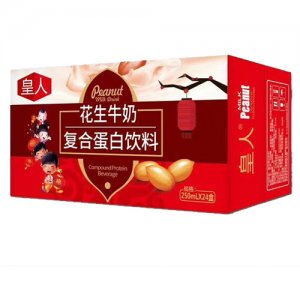 皇人花生牛奶250mlx24盒