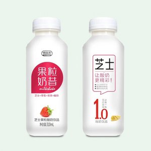 味你美芝士果粒奶昔