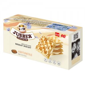 嘉士柏48g亞麻籽牛奶味牛扎餅