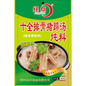經點十全排骨豬蹄湯燉料260g
