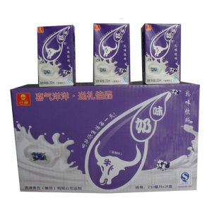 日康牛奶味乳味飲料(藍(lán)莓)250ml