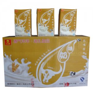 日康牛奶味乳味飲料(麥香)250ml
