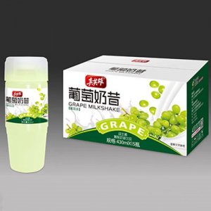 真英雄葡萄奶昔430mlx15