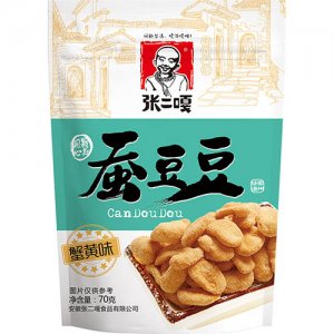 張二嘎蠶豆豆蟹黃70g