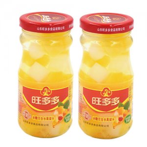 旺多多冰糖混合水果罐頭248g