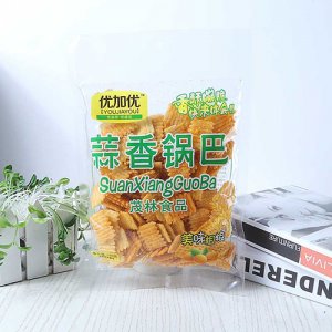 優加優蒜香鍋巴160克