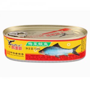 鷹金錢梅菜鯪魚罐頭184g