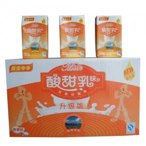 夏寶酸甜乳乳味飲料250ml(香橙)