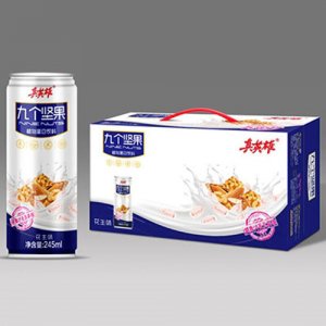 真英雄九個堅果花生味蛋白飲料手提
