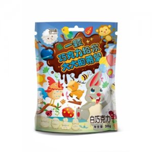 可味復活仔白巧克力30克