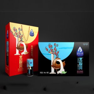 樂比樂黑粒亮黑花生露