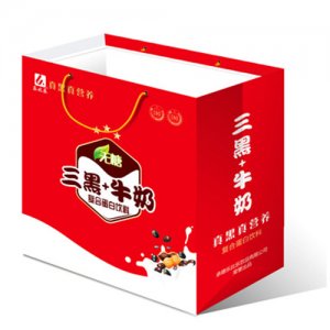 樂比樂三黑+牛奶 雙提禮盒