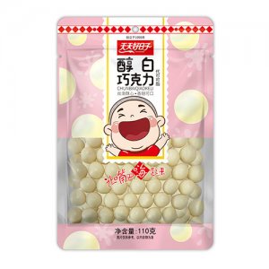 天天好日子醇白巧克力（代可可脂）110g