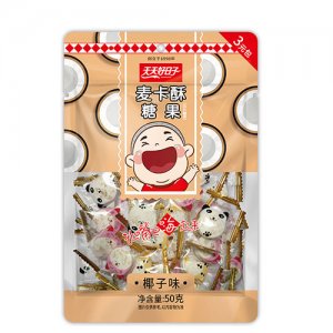 天天好日子麥卡酥糖果(椰子味)50克