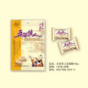 泰萊斯五谷佳人芝麻酥162g