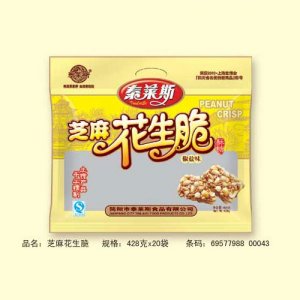 泰萊斯芝麻花生脆428g