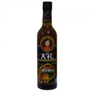 金達(dá)萊黑芝麻油428ml