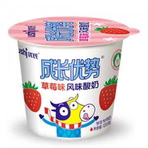 優氏成長優勢草莓味風味酸奶