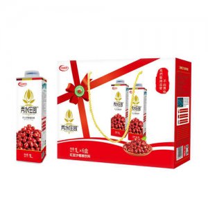 妙品果園秀水莊園紅豆沙禮盒1L