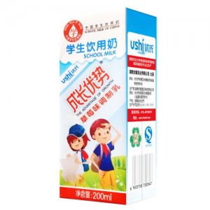 優氏成長優勢學生奶草莓味調制乳