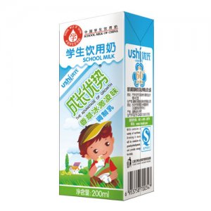 優氏成長優勢學生奶細節昂槽冰淇淋調制乳