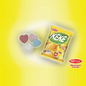 滿地可心型QQ糖(裹砂糖)