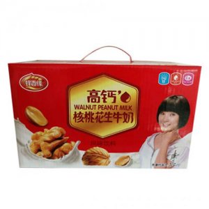 蜂香緣高鈣核桃花生牛奶(箱)