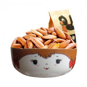 送福麻雀手剝松子