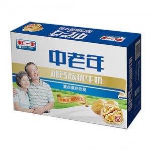 果仁一家中老年扁箱側(cè)開箱圖