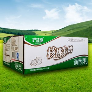 古城枕裝核桃奶