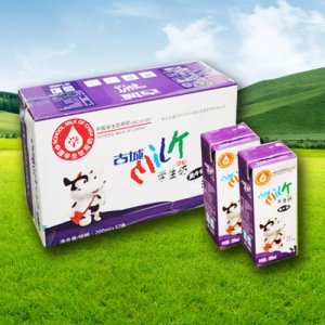 古城學生奶黑牛奶