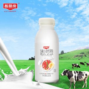 益膳房遞一時間白桃果粒發酵酸牛奶