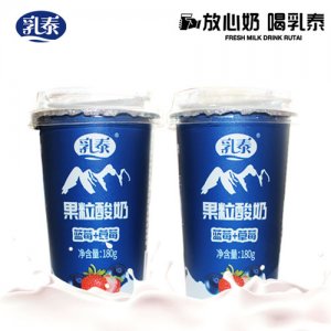 乳泰果粒酸奶