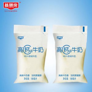 益膳房高鈣透明袋牛奶