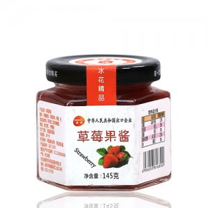 冰花草莓果醬