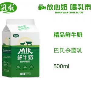 乳泰巴氏鮮奶500ml