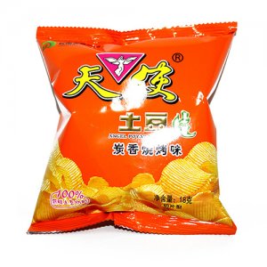 天使土豆片炭香燒烤味