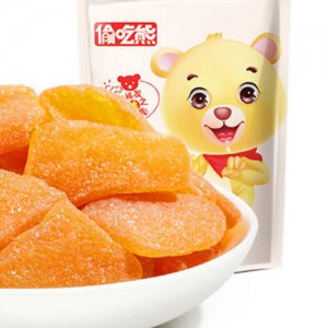偷吃熊黃桃果干