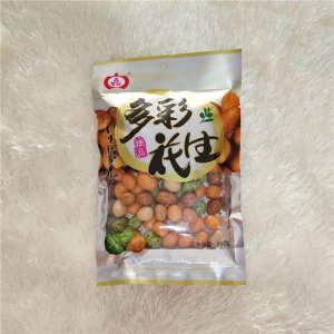 鑫果旺多彩花生零食袋裝