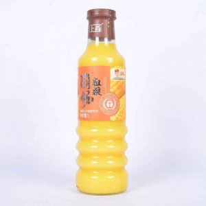 上首刷暢玻璃瓶玉米粗糧酸奶