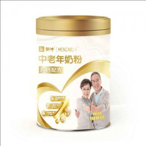 蒙牛MENGNIU+中老年奶粉800g×6罐