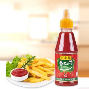 百家鮮紅標番茄沙司250ml