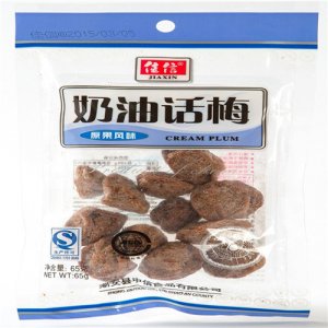佳信奶油話梅65g