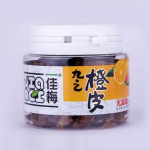 佳梅 優質橙皮 蜜餞零食果脯罐裝