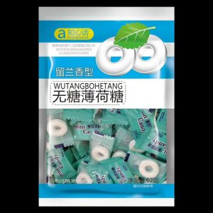 知心話留蘭香型無糖薄荷糖62g