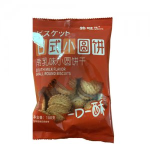 特旺日式小圓餅干南乳味小圓餅干100g