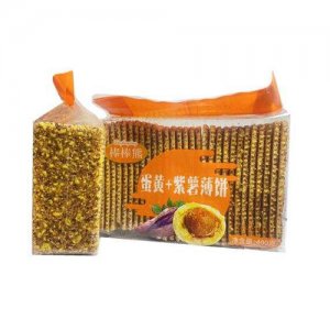 棒棒熊蛋黃+紫薯薄餅400g