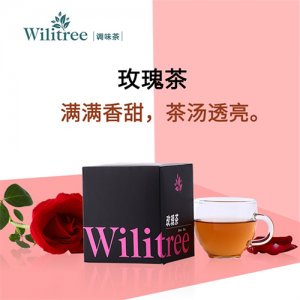 Wilitree玫瑰茶盒裝