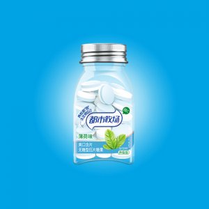 都市牧場薄荷味爽口含片瓶裝